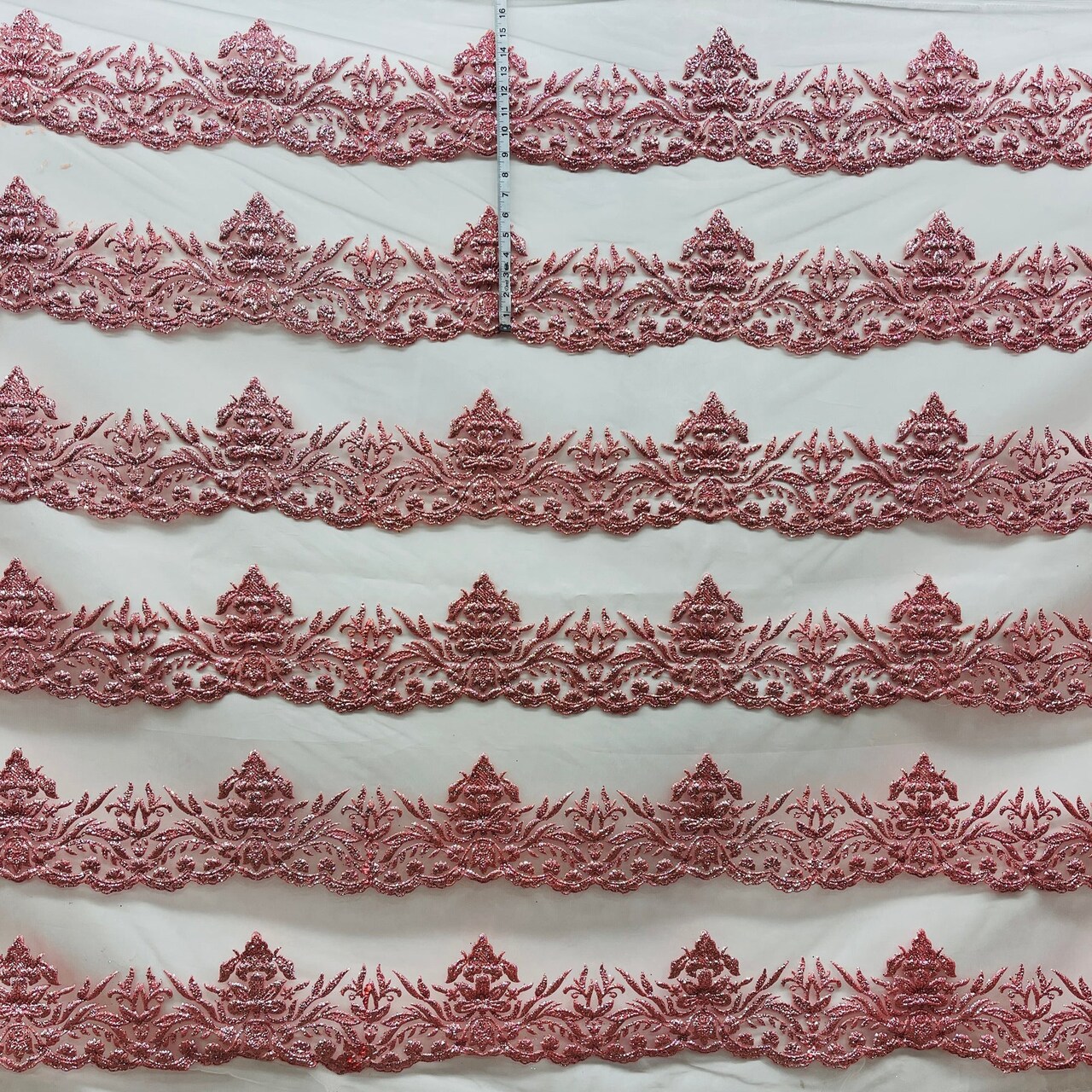 1 Yard Glitter Mesh Fabric 55" Wide Sparkling Mesh for Dresses, Costumes & Event Wear